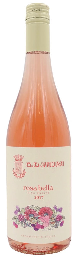 G.D. Vajra Rosa Bella Rosato - Upper Glass