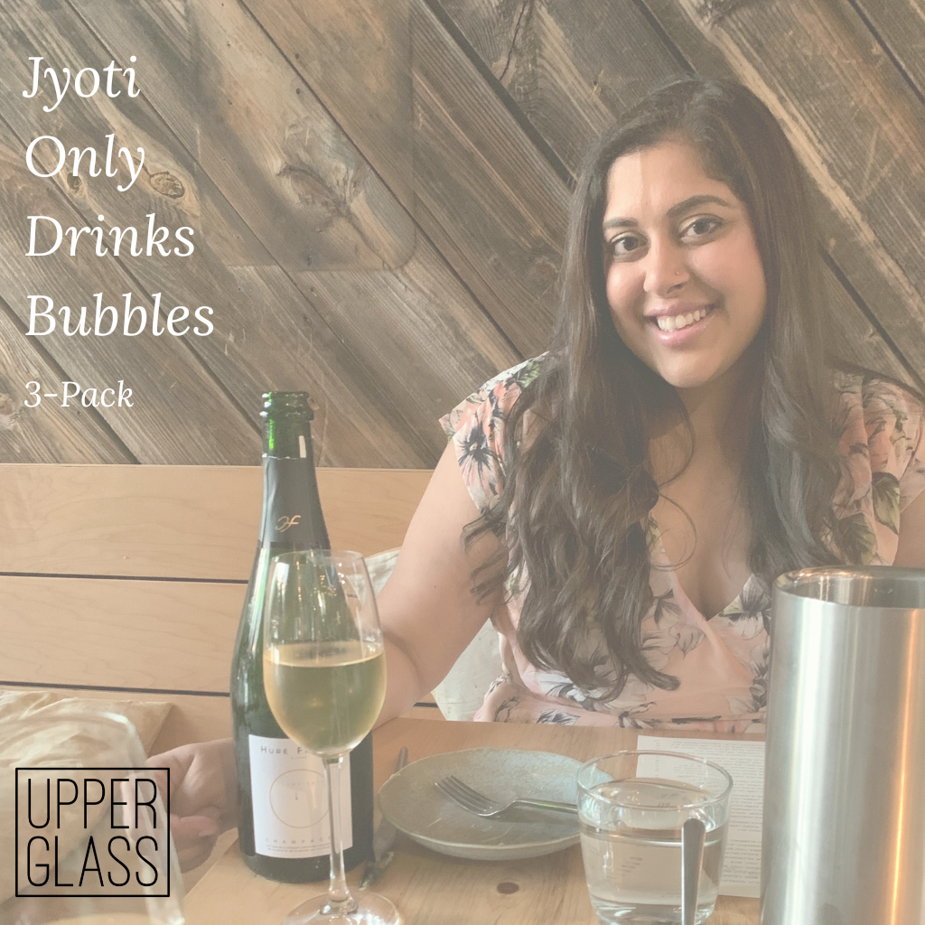 Jyoti Only Drinks Bubbles 3-Pack