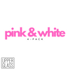Pink & White 4-Pack